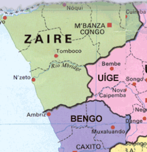Em Angola, destaque para Mbanza Kongo