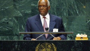 Presidente de Angola José Eduardo dos Santos - ONU 