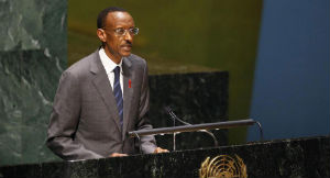 Presidente de Ruanda Paul Kagame - Foto: ONU 