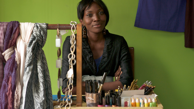Jacqueline Mavinga, entrepreneur, Democratic Republic of Congo. © John McNally/World Bank
