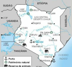 Mapa - editado quenia