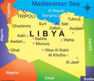 libya mapa