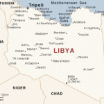 mapa libia