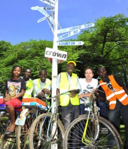 Luuk com sua equipe em Kisumu, Quênia - Coop-Africa