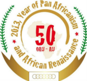 Cartaz dos 50 anos da União Africana - Divulgação 