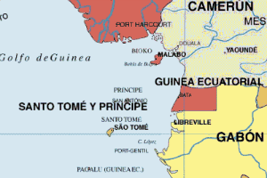 Mapa de São Tomé