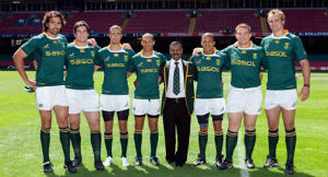 Equipe Springbok em ação - SA Rugby