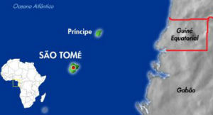 Mapa de São Tomé e Príncipe