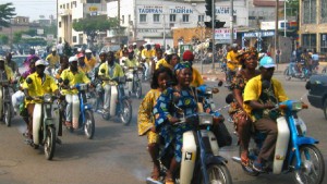 Cidade de Cotonou, Benin