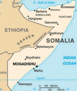 Mapa da somália
