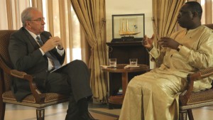 Entrevista com o presidente do Senegal - Presidentes Africanos - Divulgação - Cine Group 