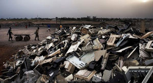 Lixão em Lomé, Togo - Foto: Divulgação 