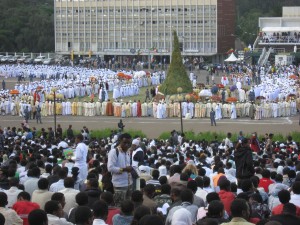 Festa Meskel, Addis Abeba, Etiópia - Foto de Guilherme Canaver 