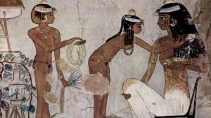 Família no Egito - Fonte: Wikipedia - Artista: Maler der Grabkammer