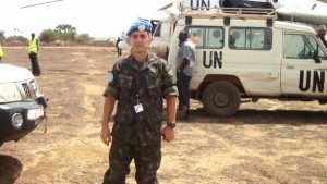 Coronel brasileiro Amadeu Marto é observador militar na Missão das Nações Unidas no Sudão do Sul. Foto: Arquivo pessoal