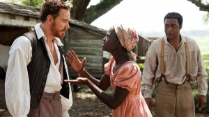 Divulgação - Michael Fassbender, Lupita Nyong'o and Chiwetel Ejiofor in 12 YEARS A SLAVE