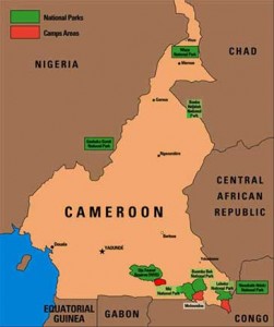Cameroon-Map