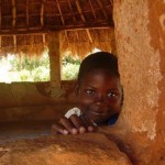 David Fernandes na aldeia de Messica em Moçambique