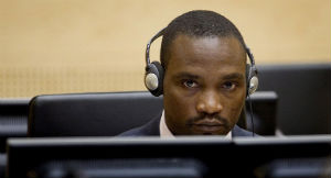  Germain Katanga, em sua primeira aparição oficial (outubro de 2007). Foto: TPI/Robert Vos