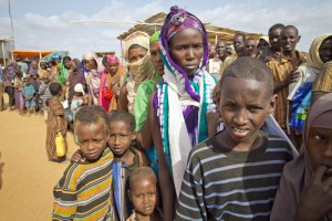Refugiados recém-chegados na Etiópia. Foto: ACNUR/J. Ose