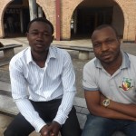 Arnaud e Peter, da República Democrática do Congo
