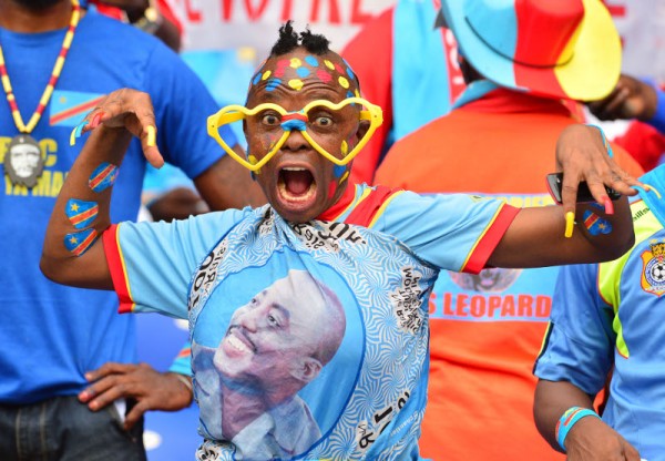 Ivory Coast fan during the 2017 Africa Cup of Nations Finals match between Ivory Coast and DR Congo at the Oyem Stadium in Gabon on 20 January 2017 ©Samuel Shivambu/BackpagePix