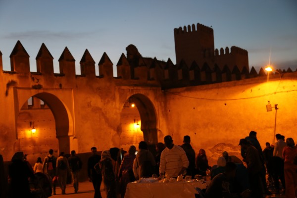 Ruas de Fez, dentro da medina