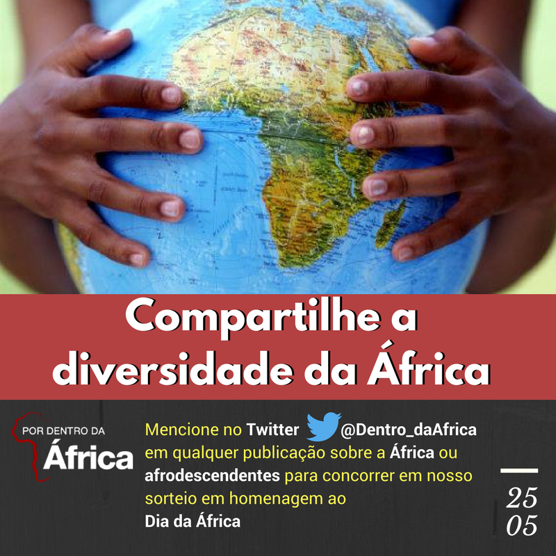 Promoção no Tiwitter do Por dentro da África