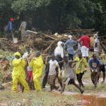 Deslizamento em Serra Leoa – Reprodução do vídeo da NBCNEWS