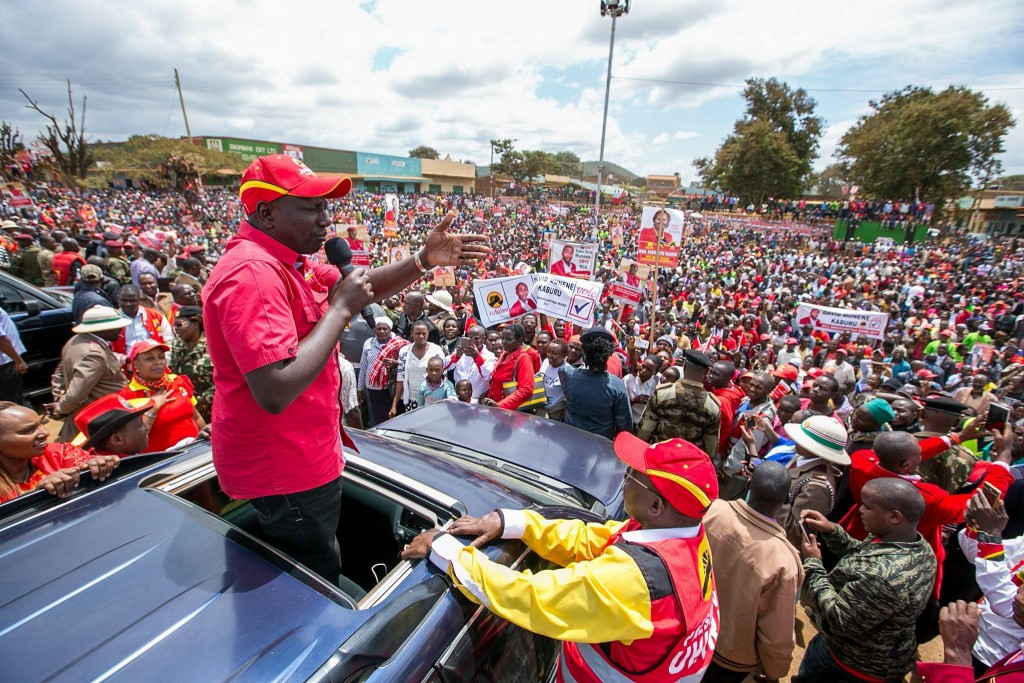 Foto da campanha de Uhuru Kenyatta - Divulgação 