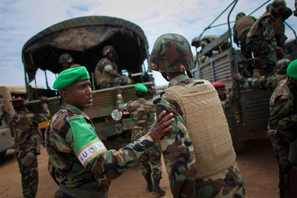 AMISOM troops serving in Belet Weyne, Somalia. Photo: AU-UN/Stuart Price