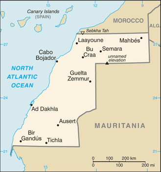 Western_Sahara-CIA_WFB_Map
