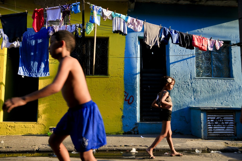 Ocupação na rua Bittencourt Sampaio, localizada na Nova Holanda, Maré. Foto de Ratão Diniz 
