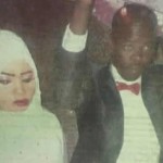 Noura e o marido com quem ela foi forçada a se casar – Reprodução da internet