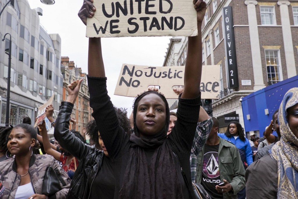 Photographer: Janine Wiedel Exhibit Title: Black Lives Matter UK
