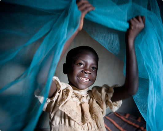 Mosquiteiro, uma das formas de prevenção - Foto de UNICEF 