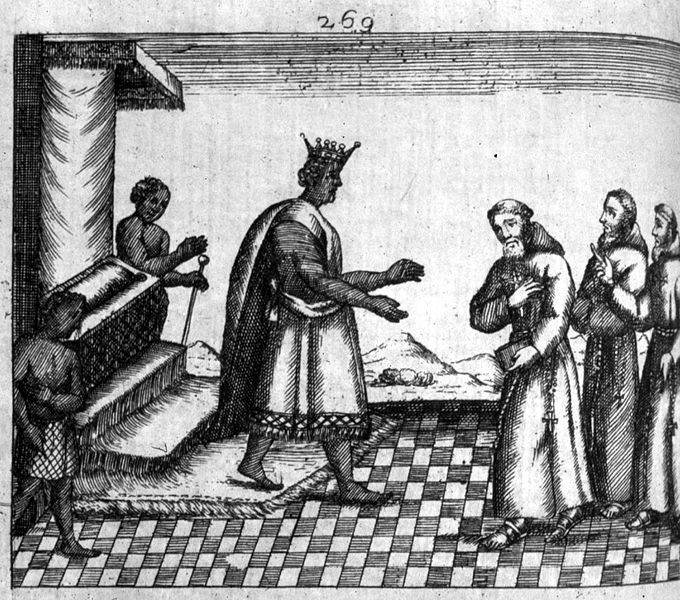 King Dom Garcia of Kongo - Istorica Descrizione de' Tre Regni Congo, Matamba, et Angola (Milan, 1690) - Giovanni Antonio Cavazzi