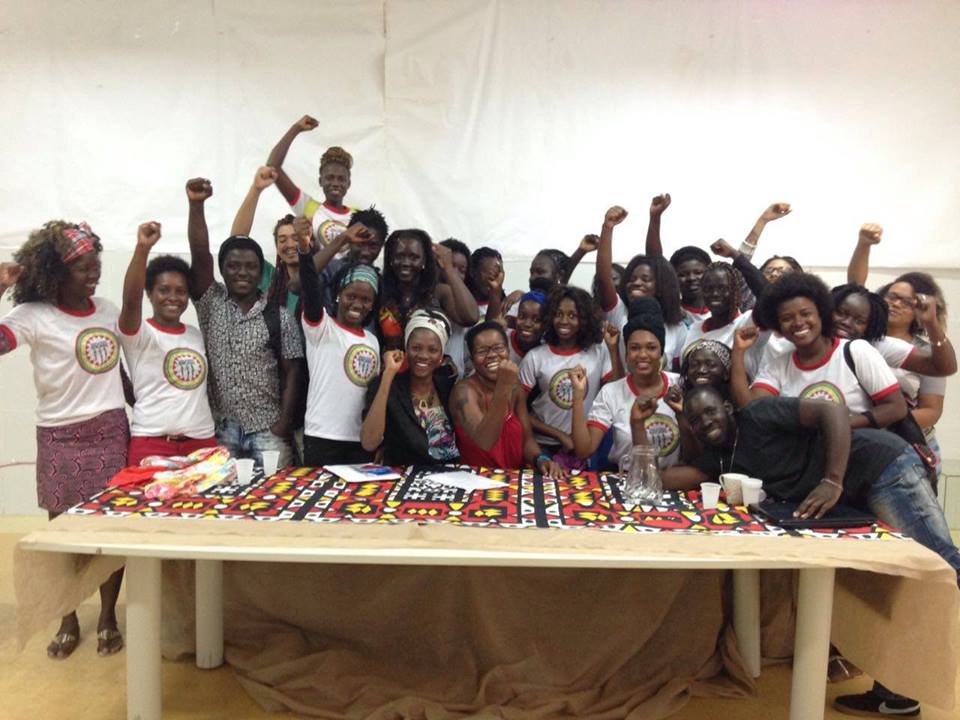 Foto do coletivo de mulheres negras da UNILAB - São Francisco do Conde 