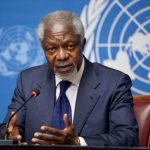 Kofi Annan na ONU  – Divulgação