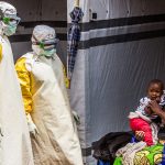Unicef/Tremeau Zona de tratamento do ebola na província do Kivu Norte, na República Democrática do Congo.