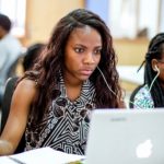 Techies in Lagos, Nigeria, work on an open-source project Photo AndelaMohini Ufeli