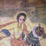 The Queen of Sheba Originally a wall painting in a church in Lalibela, Ethiopia, the piece is now in the collection of the National Museum in Addis Ababa, Ethiopia